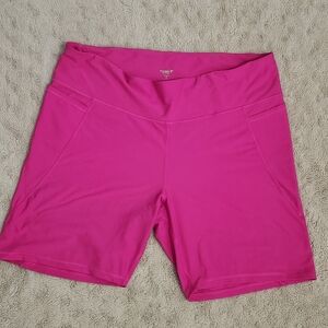 Old Navy Women's Fuchsia Bike Shorts